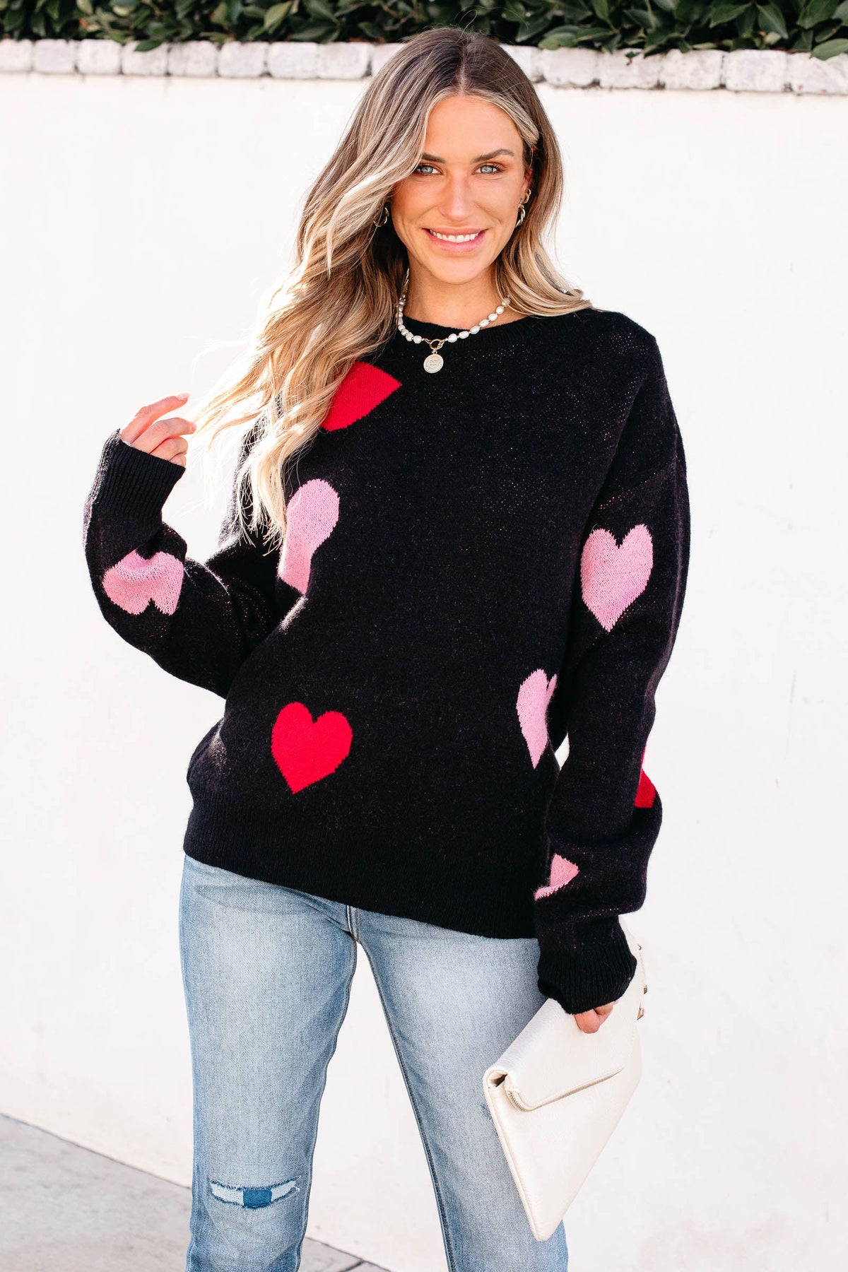 Bringing Back Love Sweater - Black - Closet Candy Boutique