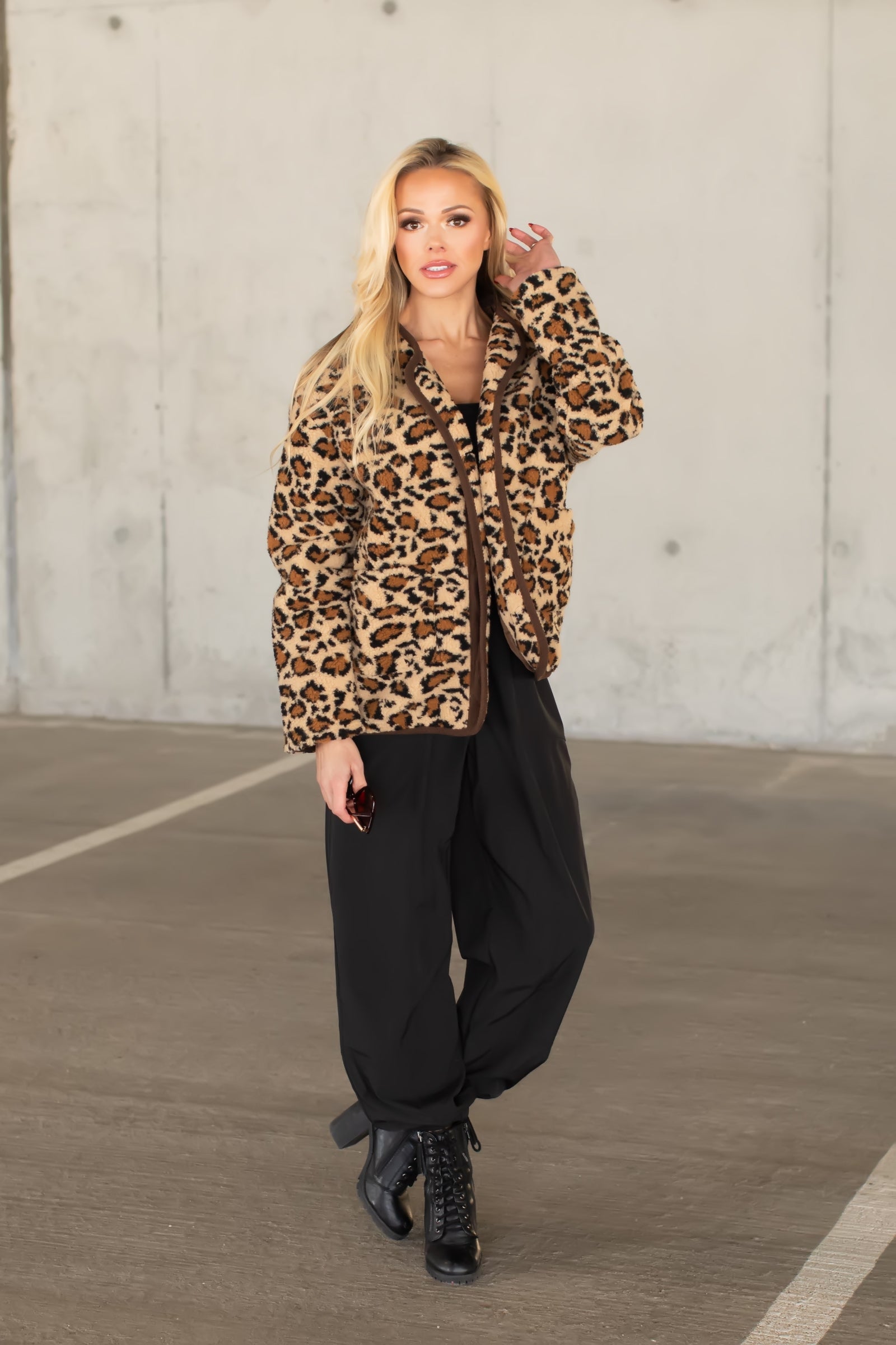 Dark Sense of Humor Jacket - Leopard, Closet Candy, 1