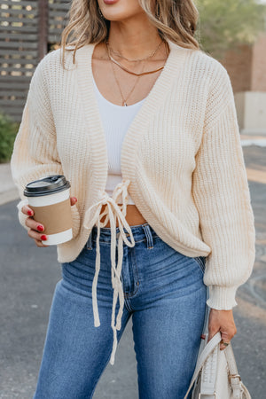 We Sure Are Cute Cardigan - Cream, Closet Candy, 2