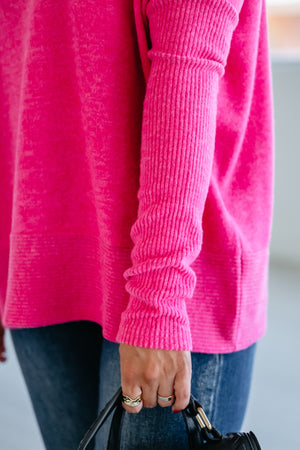 Patch Perfect Sweater - Fuchsia, Closet Candy, 7