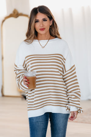 Everywhere I Look Sweater - Camel, Closet Candy, 1