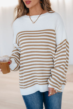 Everywhere I Look Sweater - Camel, Closet Candy, 3