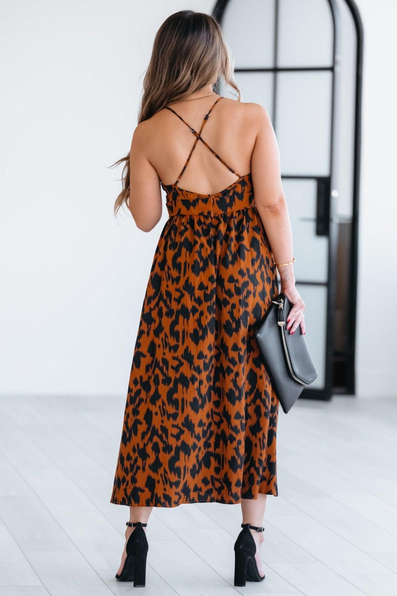 We Still Have Fun Maxi Dress - Leopard, Closet Candy, 1