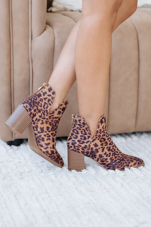 Day-to-Night Booties -Leopard, Closet Candy, 5