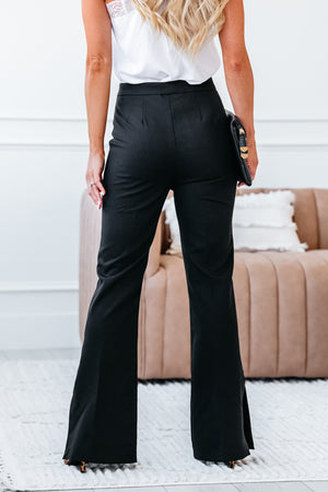 Showstopper Flare Cut Pants - Black, Closet Candy, 8