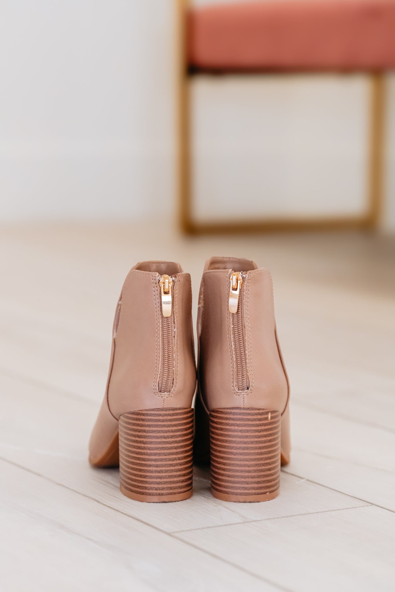 Day-to-Night Neutral Booties - Taupe, Closet Candy, 1