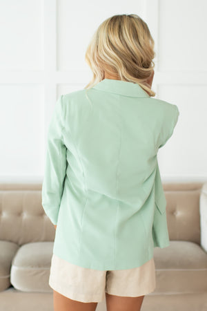 All That There Is Blazer - Sage, Closet Candy, 5