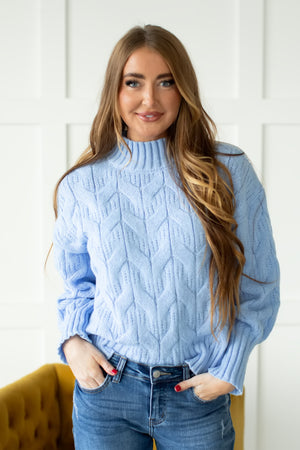 Working So Well Knit Sweater - Blue, Closet Candy, 1