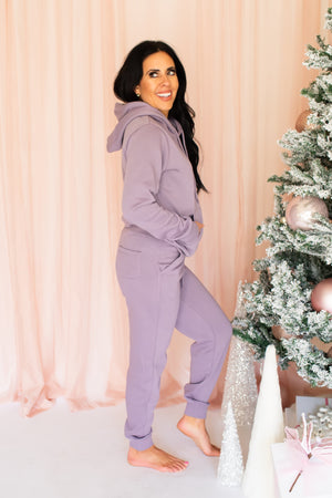 Winter Love's Spreading Everywhere Set - Dusty Purple, Closet Candy, 3