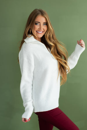 Cold Embrace Sweater - Ivory, Closet Candy, 4