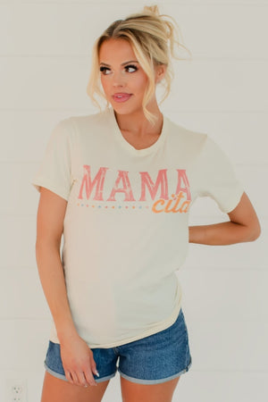 Mamacita Fiesta Graphic Tee - Cream, Closet Candy, 1