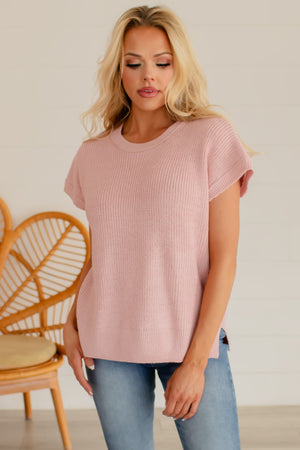 Take Care Dolman Top - Blush, Closet Candy, 1