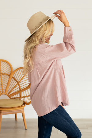 How Your Weekend's Been Oversized Shirt - Rose, Closet Candy, 4