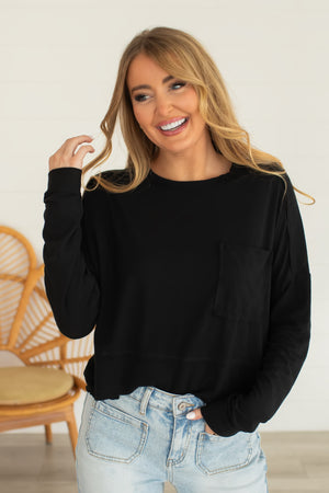 Get Up And Get It Top - Black, Closet Candy, 1