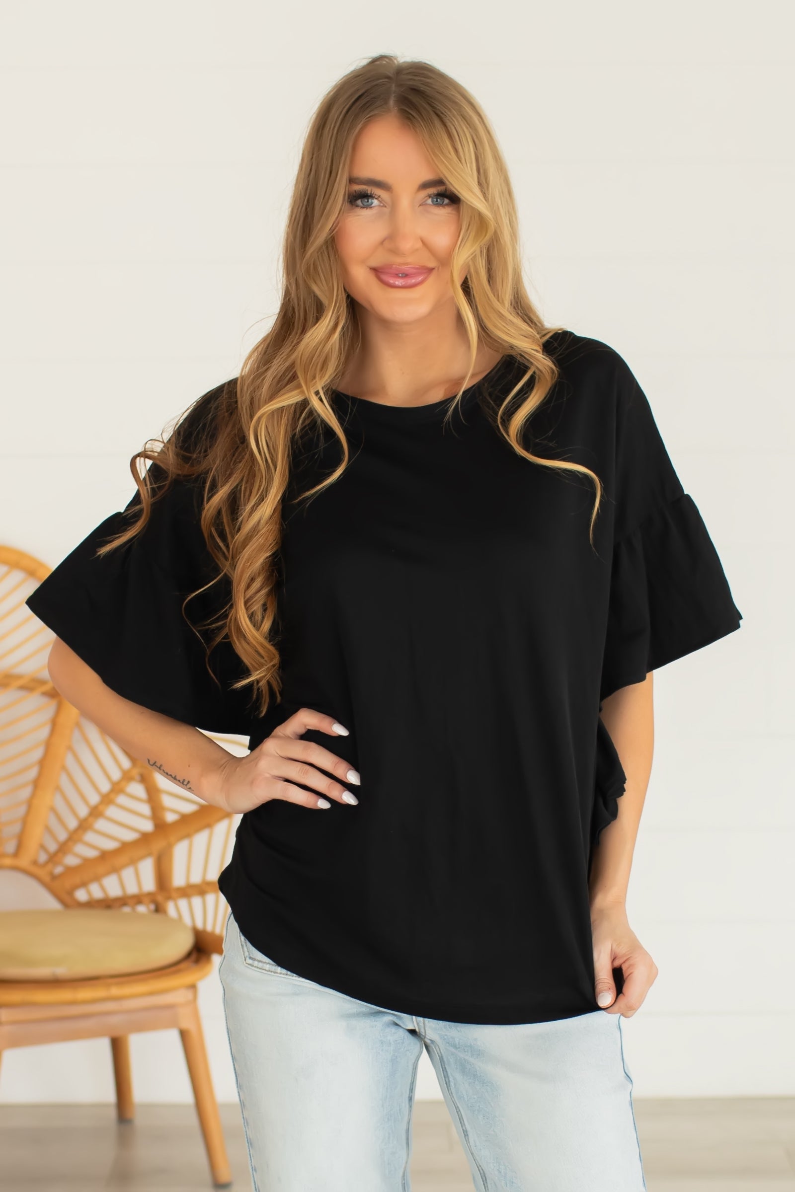 We Only Got Today Top - Black, Closet Candy, 1