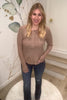 Happened In A Hurry Top - Taupe, Closet Candy, Rachel Fit Video