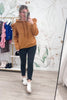 Need You Around Puff Shoulder Hoodie - Brown,  Closet Candy, Rachel Fit Video