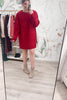 Pour Out The Wine Holiday Dress - Red, Closet Candy, Rachel Fit Video