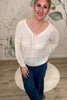 Let Me Show It Knit Sweater - Ivory, Closet Candy, Rachel Fit Video