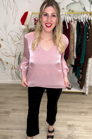 Grandest Sight To See Holiday Top - Indian Pink, Closet Candy, Rachel Fit Video