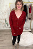 Love in Every Thread Cardigan  - Red, Closet Candy, Rachel Fit Video