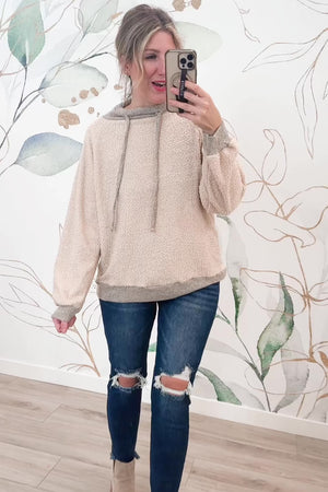 Comfy Groove Knit Pullover - Ivory, Closet Candy, Rachel Fit Video