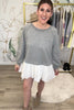 Move This Way Sweatshirt Dress- H Grey, Closet Candy, Rachel Fit Video