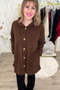 Something About Her Hooded Cardigan - Dark Brown, Closet Candy, Rachel Fit Video