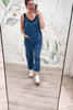 On-the-Go Vibe Jumpsuit - Dusty Blue, Closet Candy, Rachel Fit Video