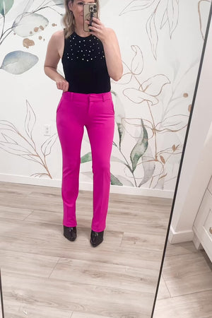 Happy Ever After Pants - Flamingo Pink, Closet Candy, Rachel Fit Video