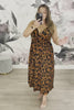 ATW 14544 Plunge Neck Maxi Dress - Leopard, Closet Candy ft. Video