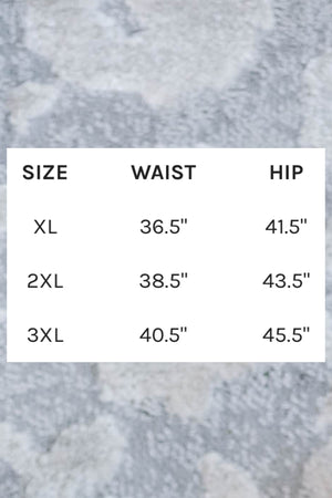 Kan Can short size chart plus size