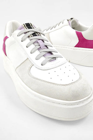 SHU SHOP Shirley Platform Sneakers - Magenta closet candy 5